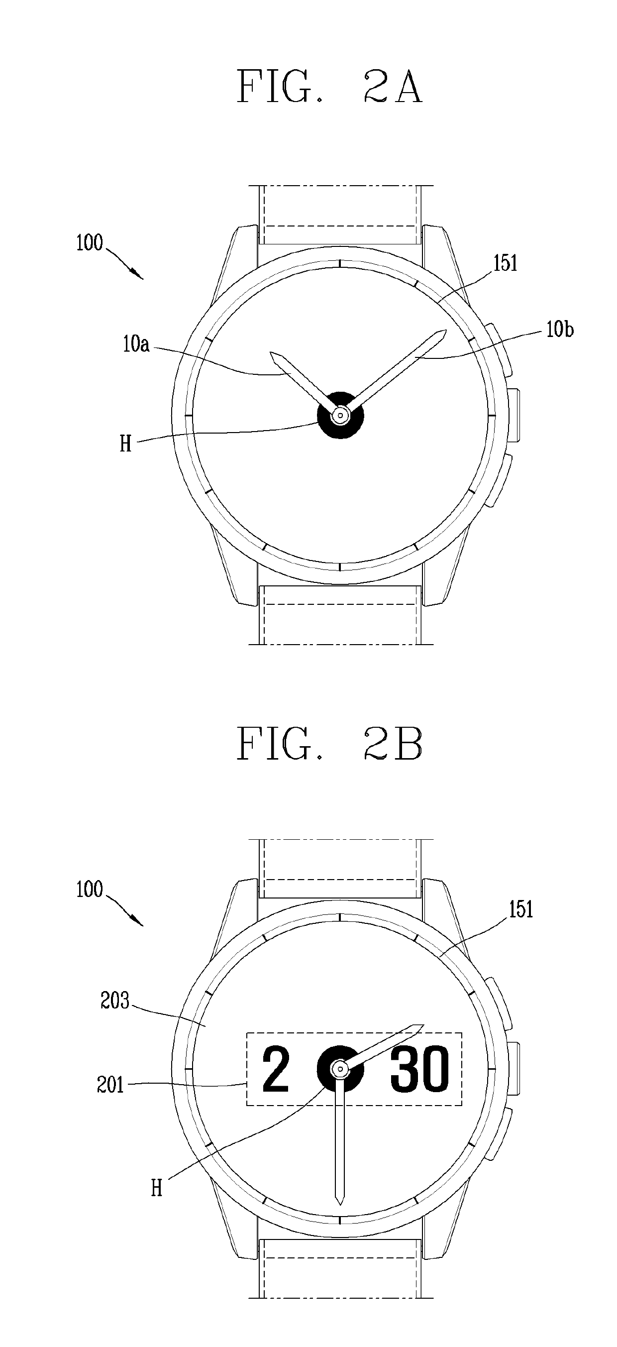 Watch type terminal