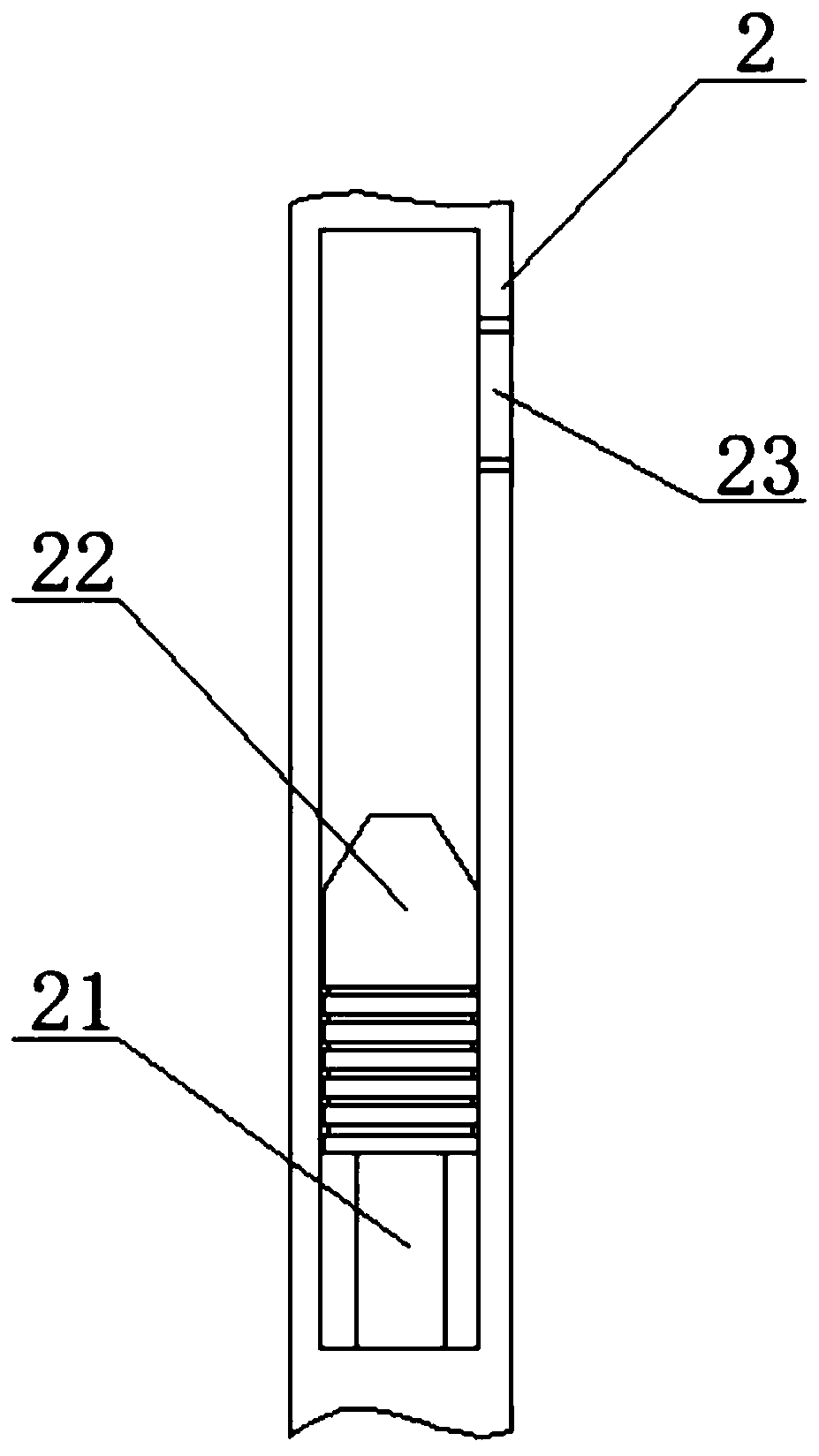 A bridge concentric constant pressure intelligent water distributor for water injection wells