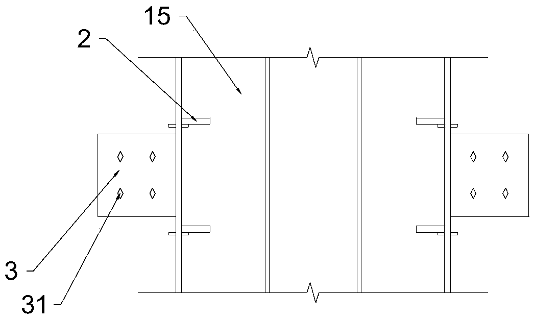 Special-shaped column assembly and beam column connecting joint structure