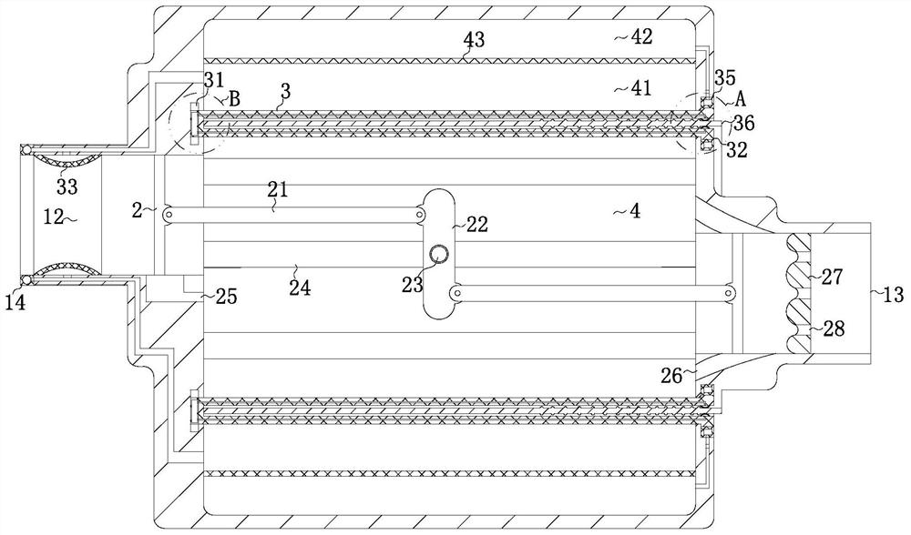 A gas pressure reducing valve