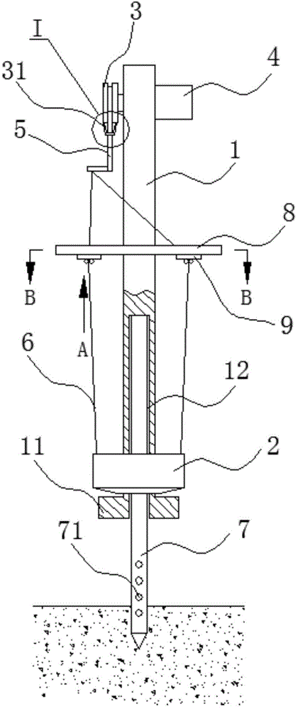 Free-falling body type well drilling machine