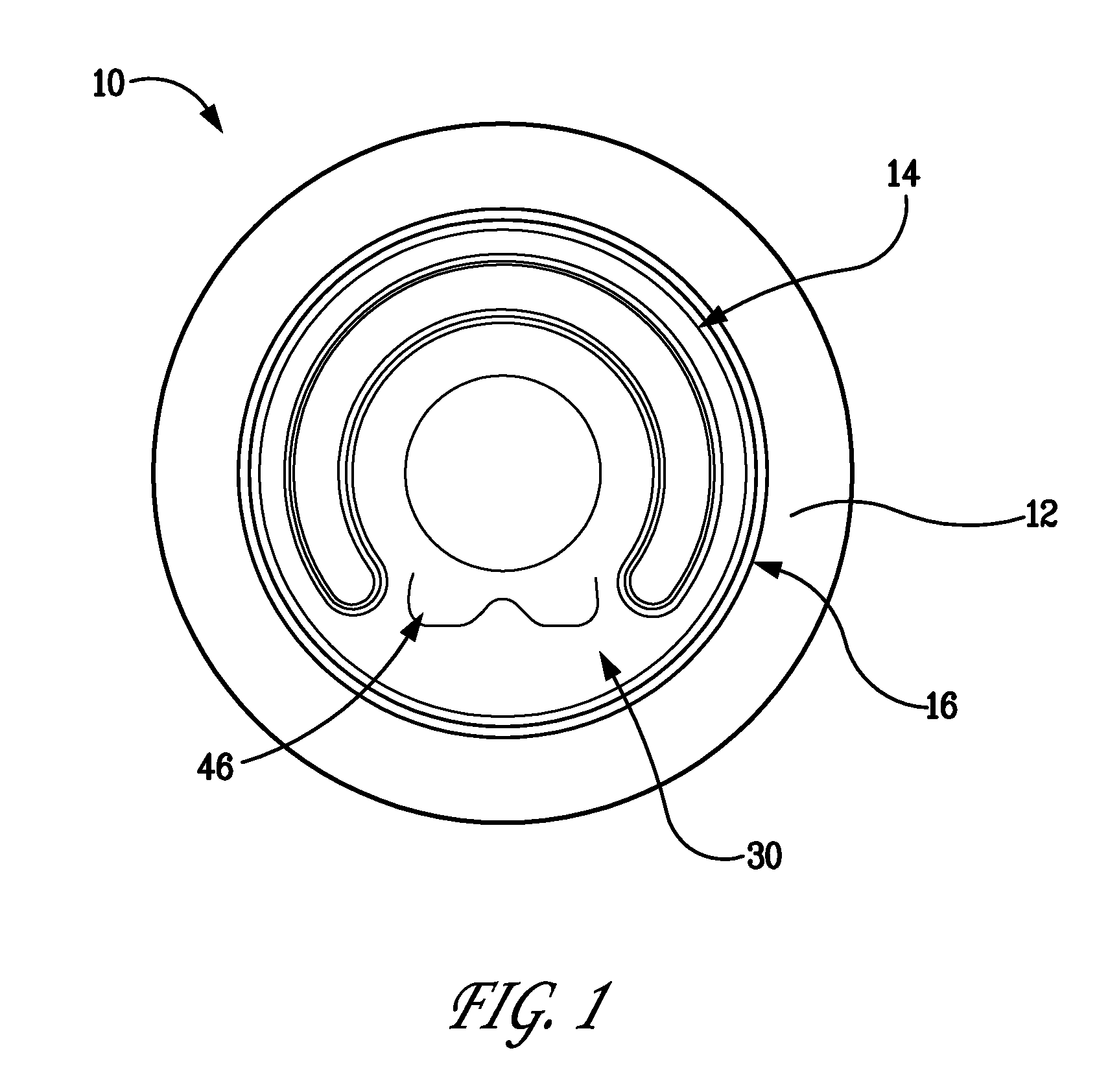 Full aperture beverage end