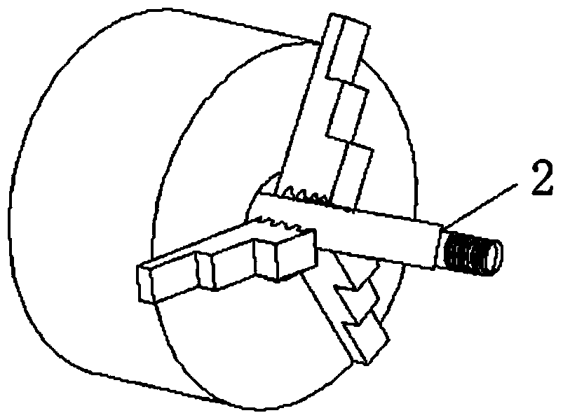 Processing method of tensile test specimen