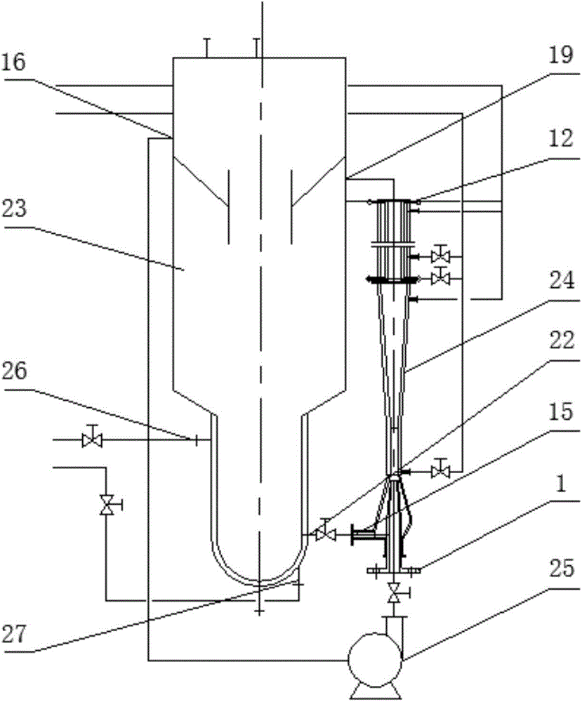 Device and treating method for purification and dearsenification of industrial yellow phosphorus