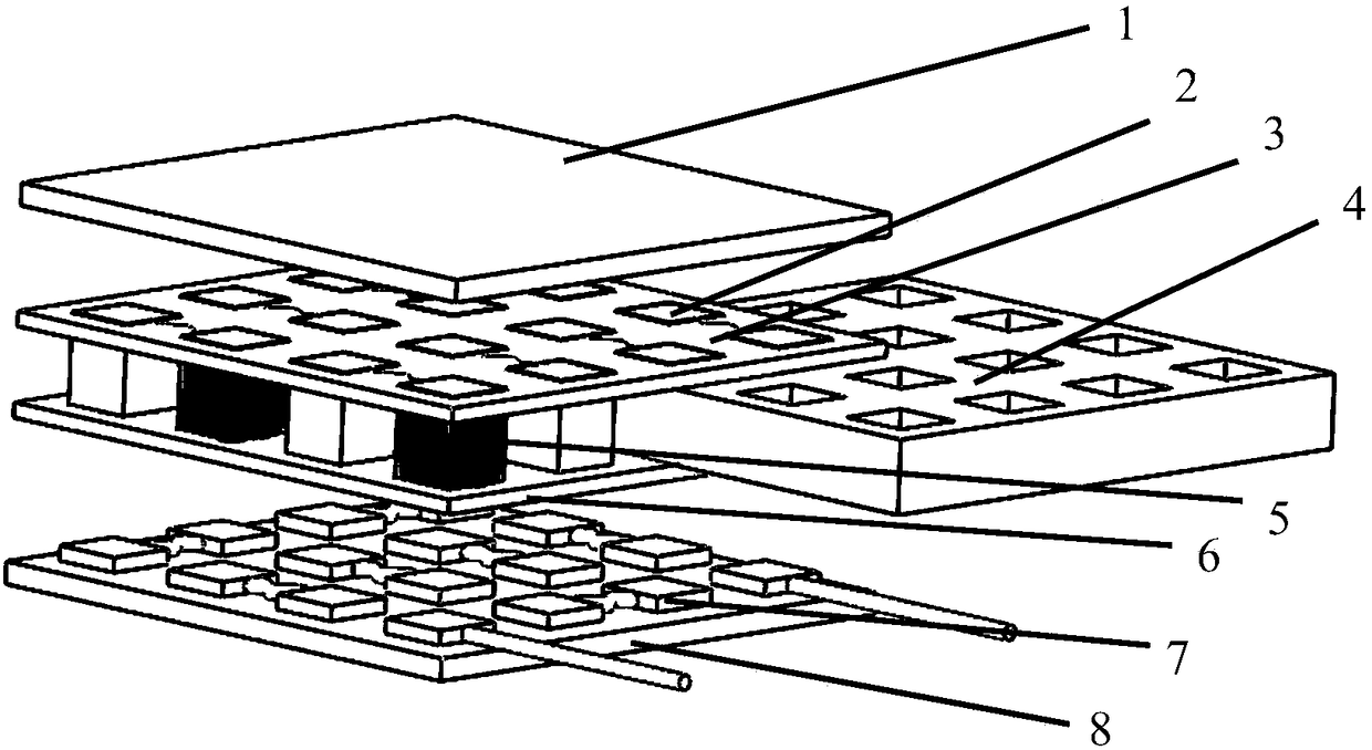 A flexible wearable thermoelectric power generation device