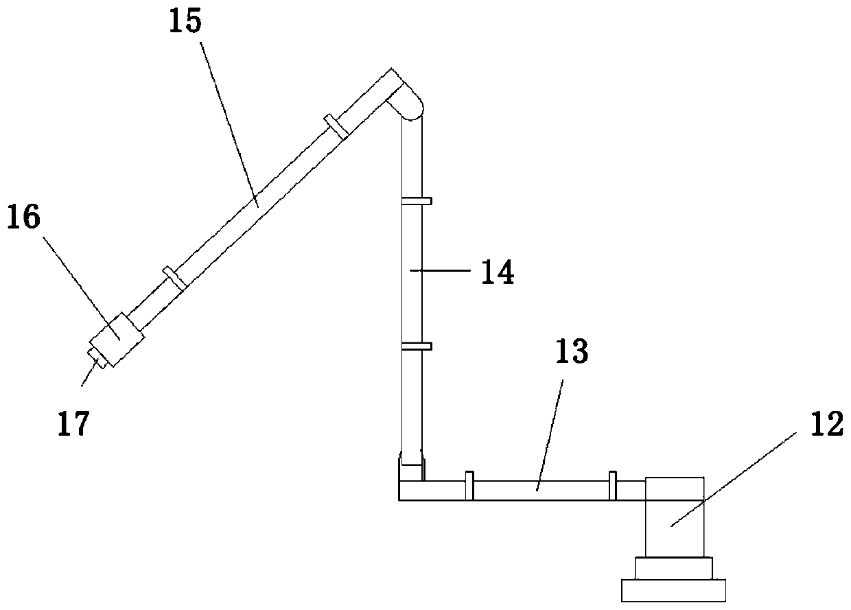 Intelligent long-arm disinfection robot based on vision system