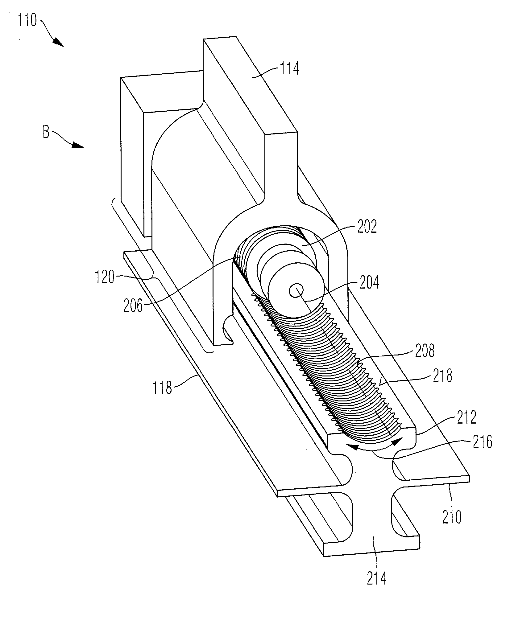 Seat adjustment device and aircraft or spacecraft