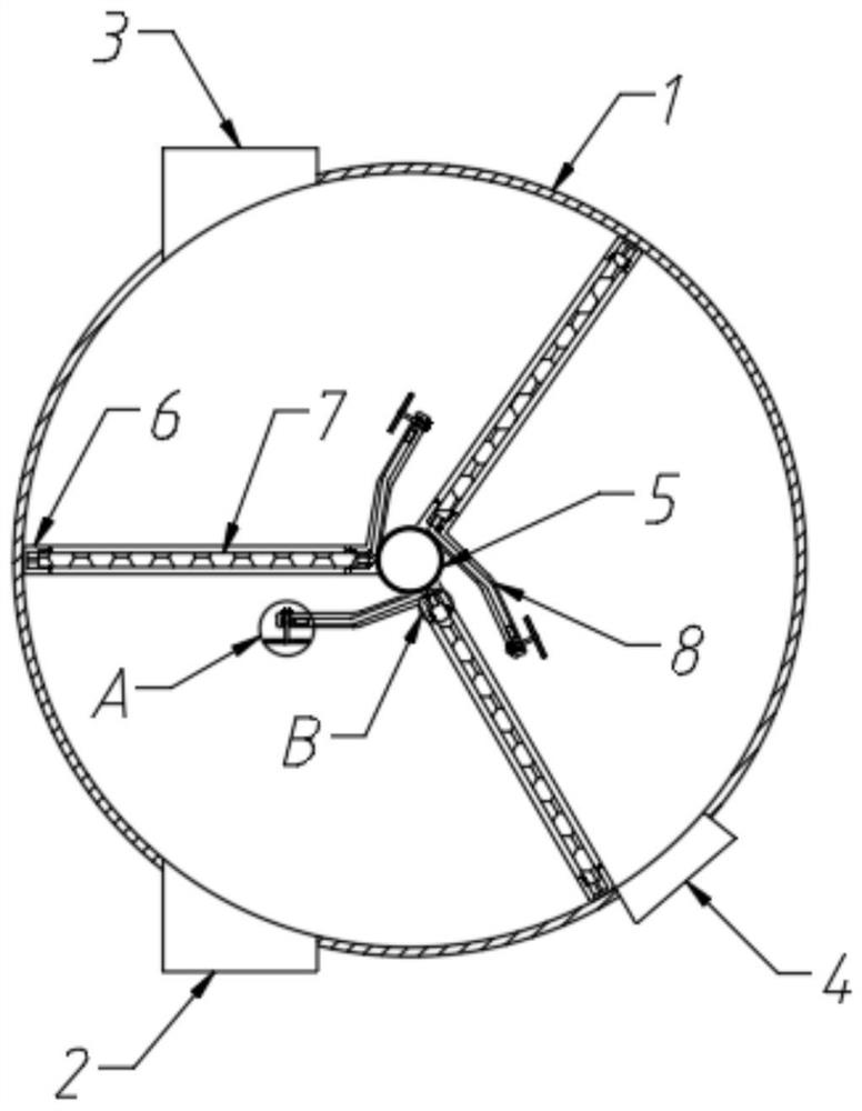 Filtering device for recovering dust of textile machine