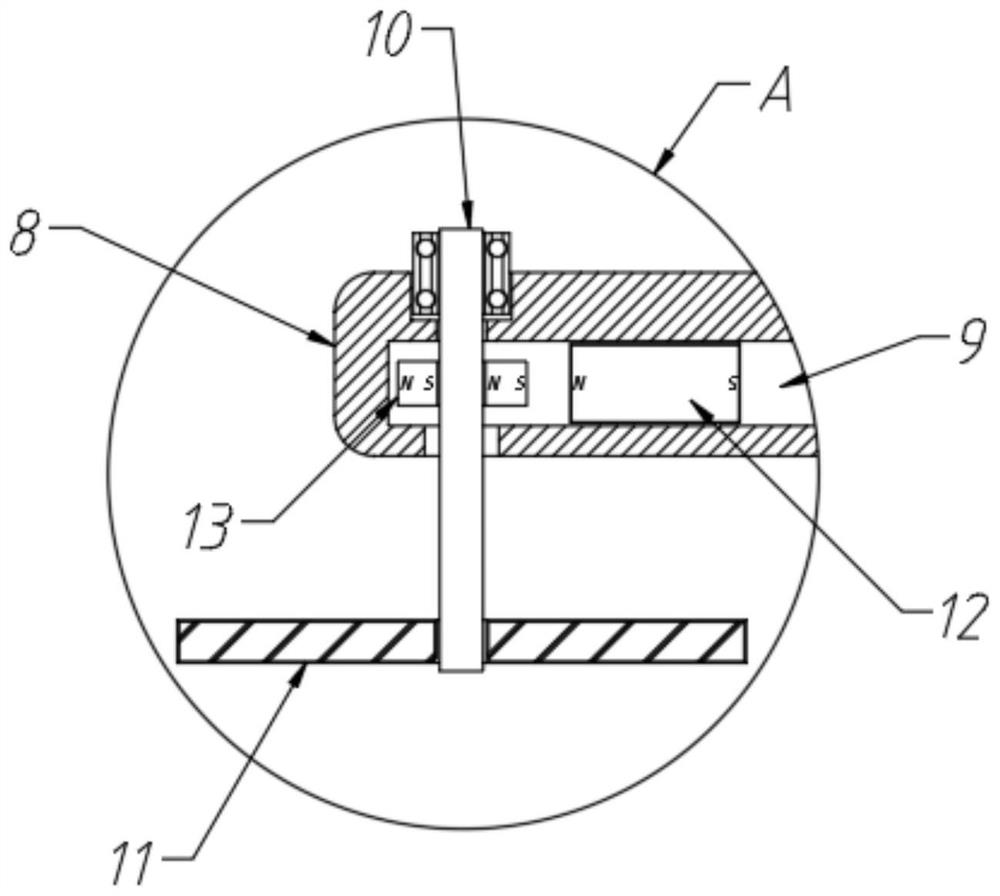 Filtering device for recovering dust of textile machine