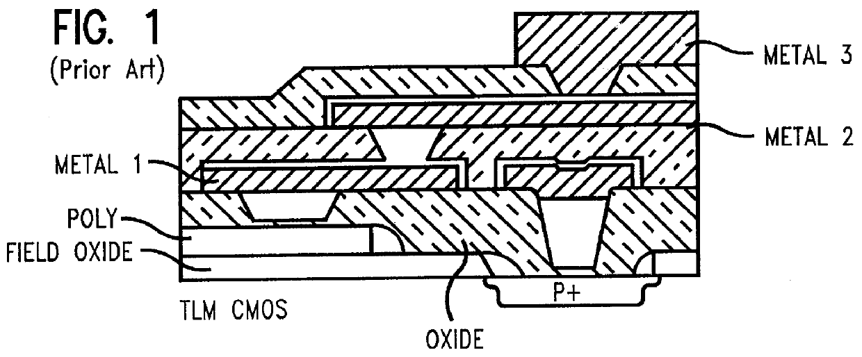 Refractory metal capped low resistivity metal conductor lines and vias