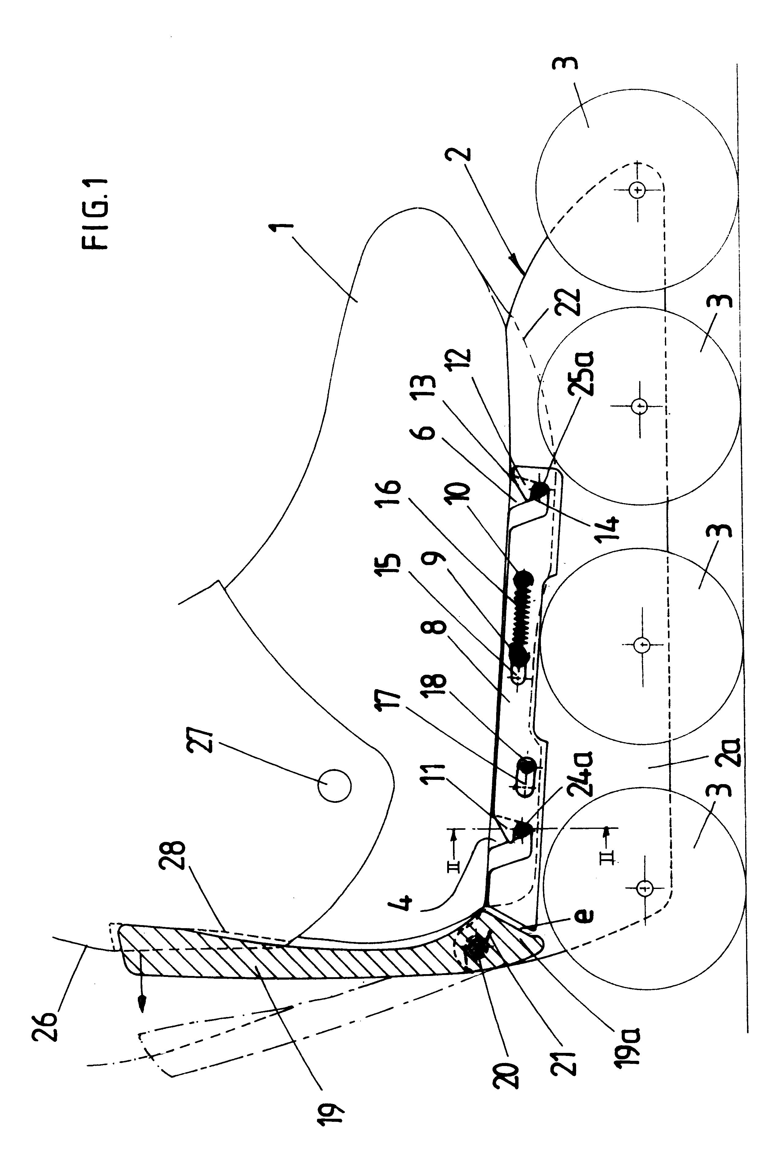 Roller skate with removable boot