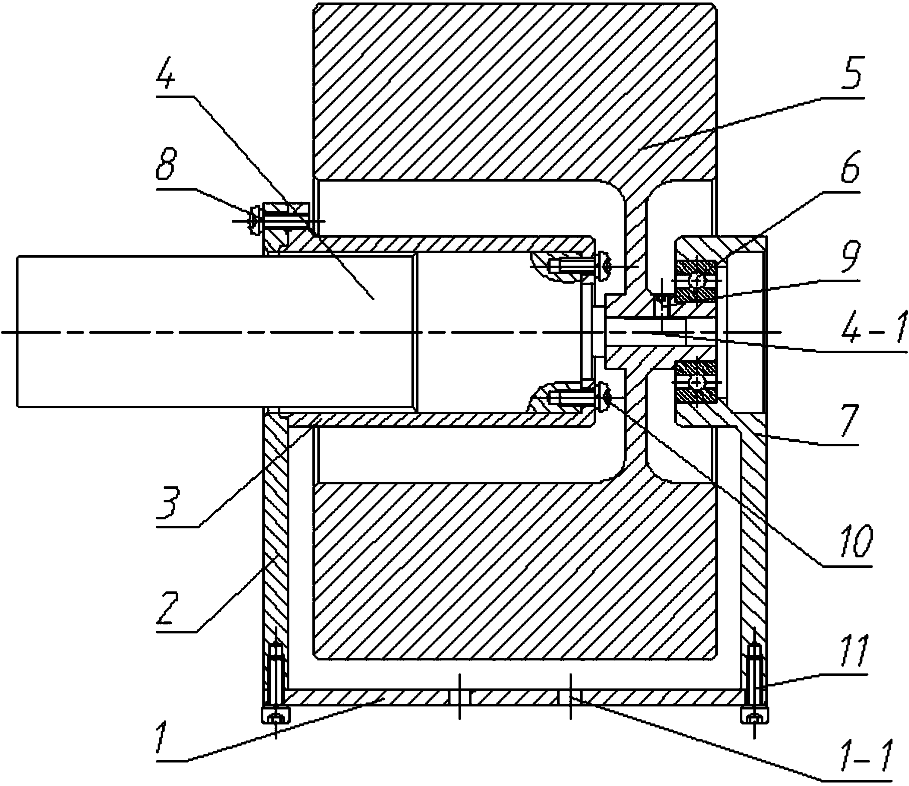 Combined type counteractive fly wheel