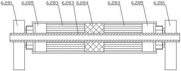 Cooling device and cooling method of extremely-slim coaxial cable