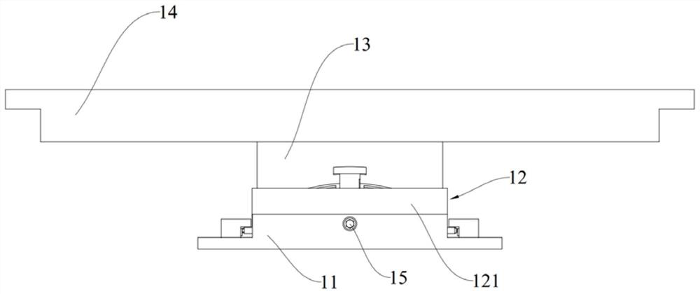 Magnetic suspension support