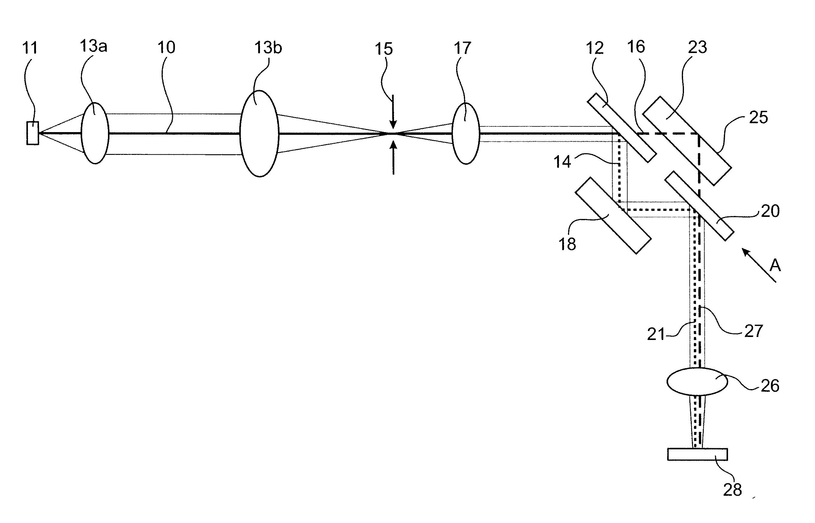 Dual emission microscope