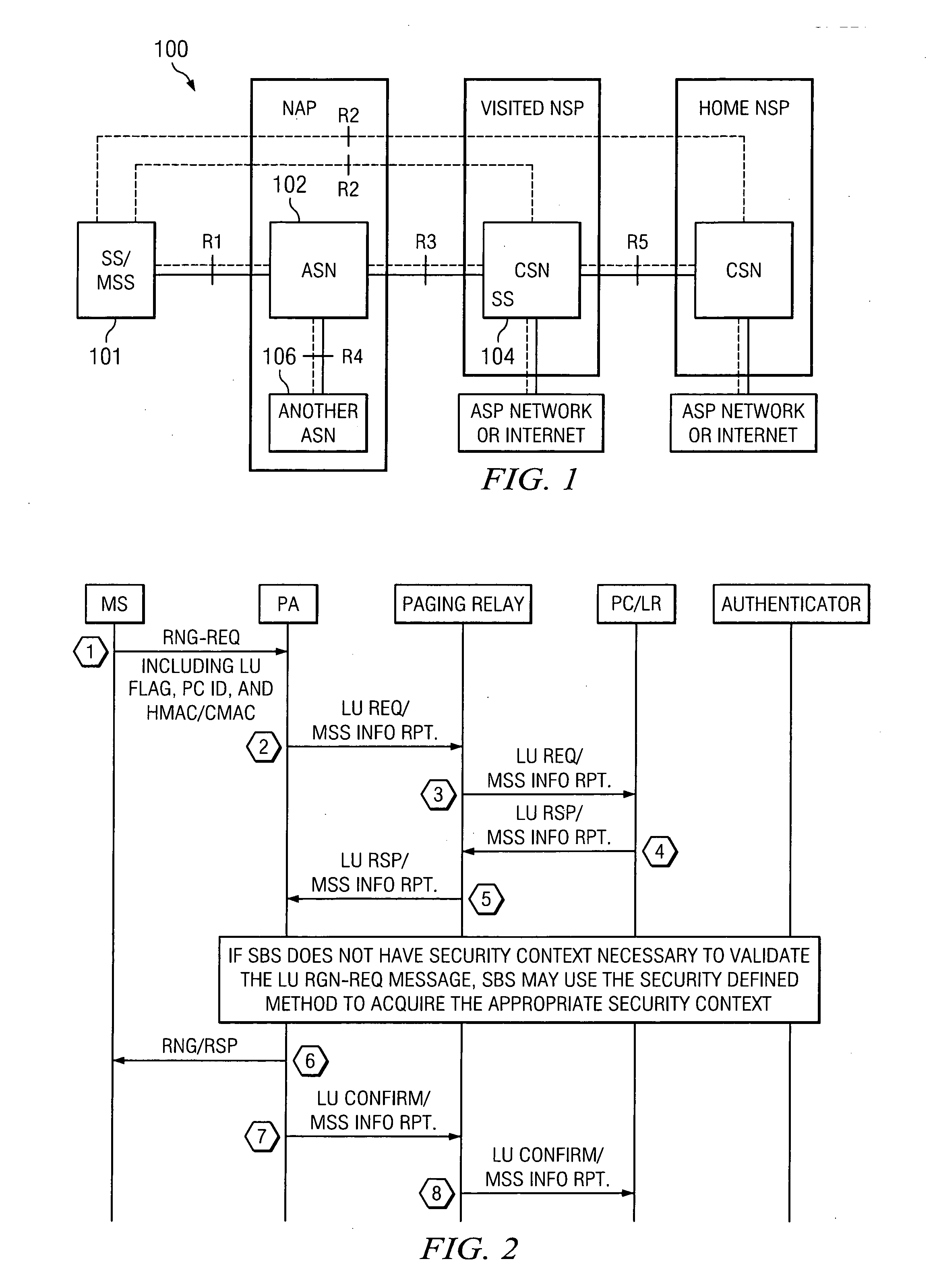 Method and system for foreign agent relocation in wireless network