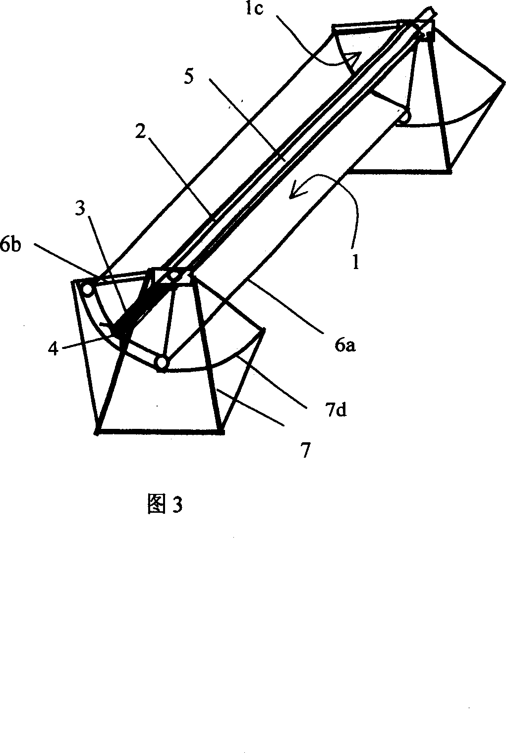 Self-radiation solar energy accumulation type photovoltaic generator