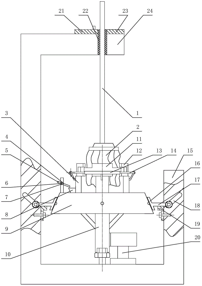 Mop to water device