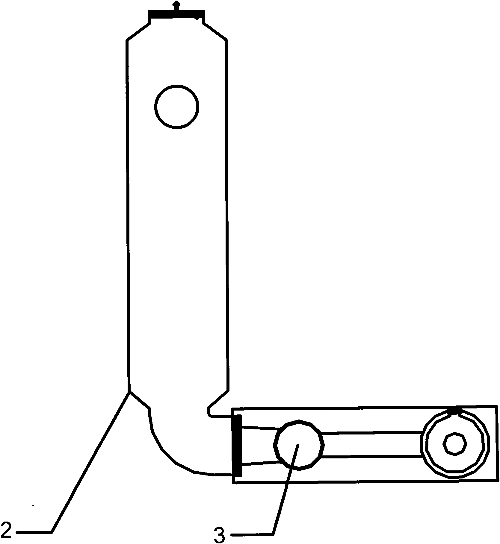 Energy-saving radiant tube component