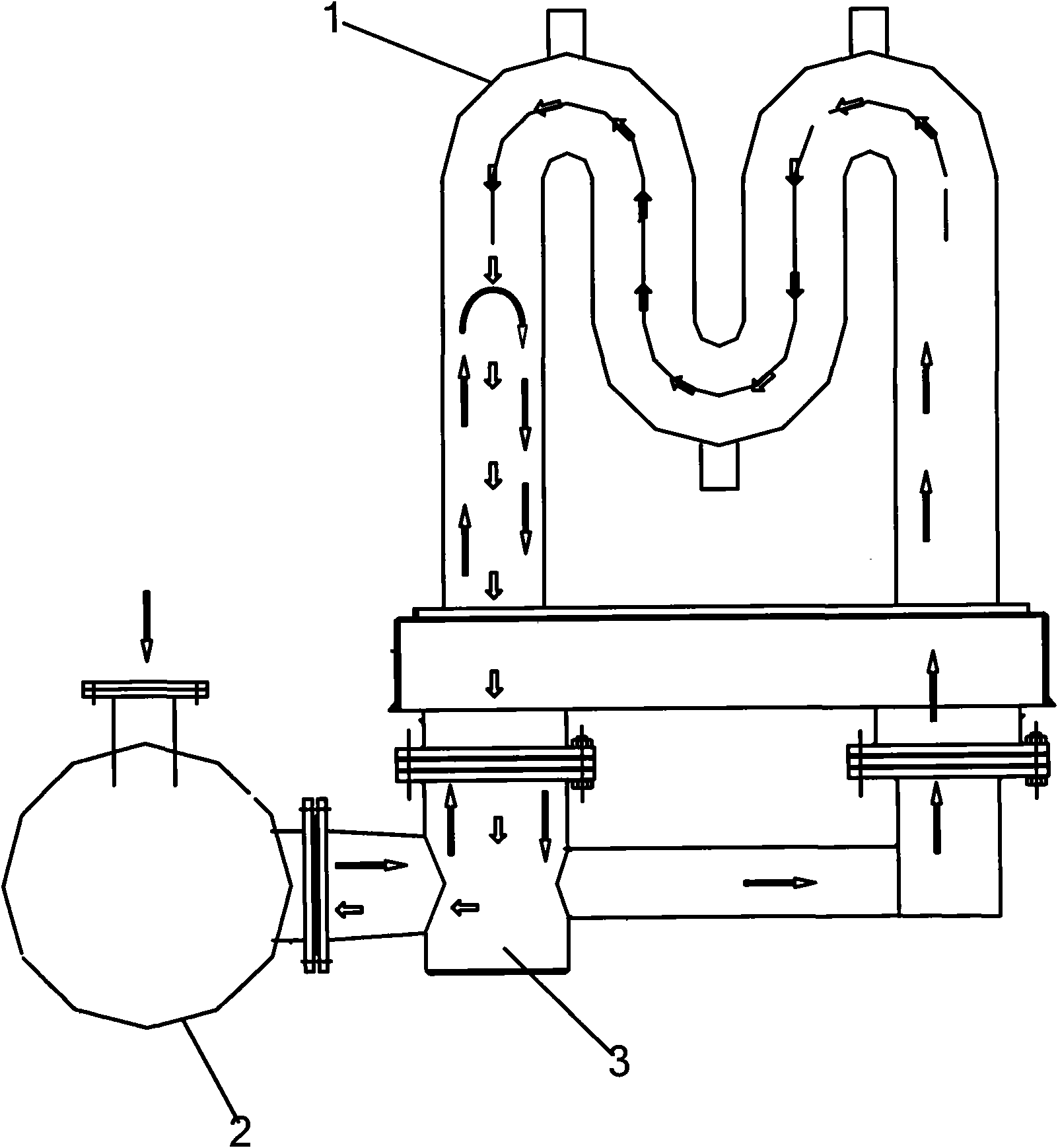 Energy-saving radiant tube component