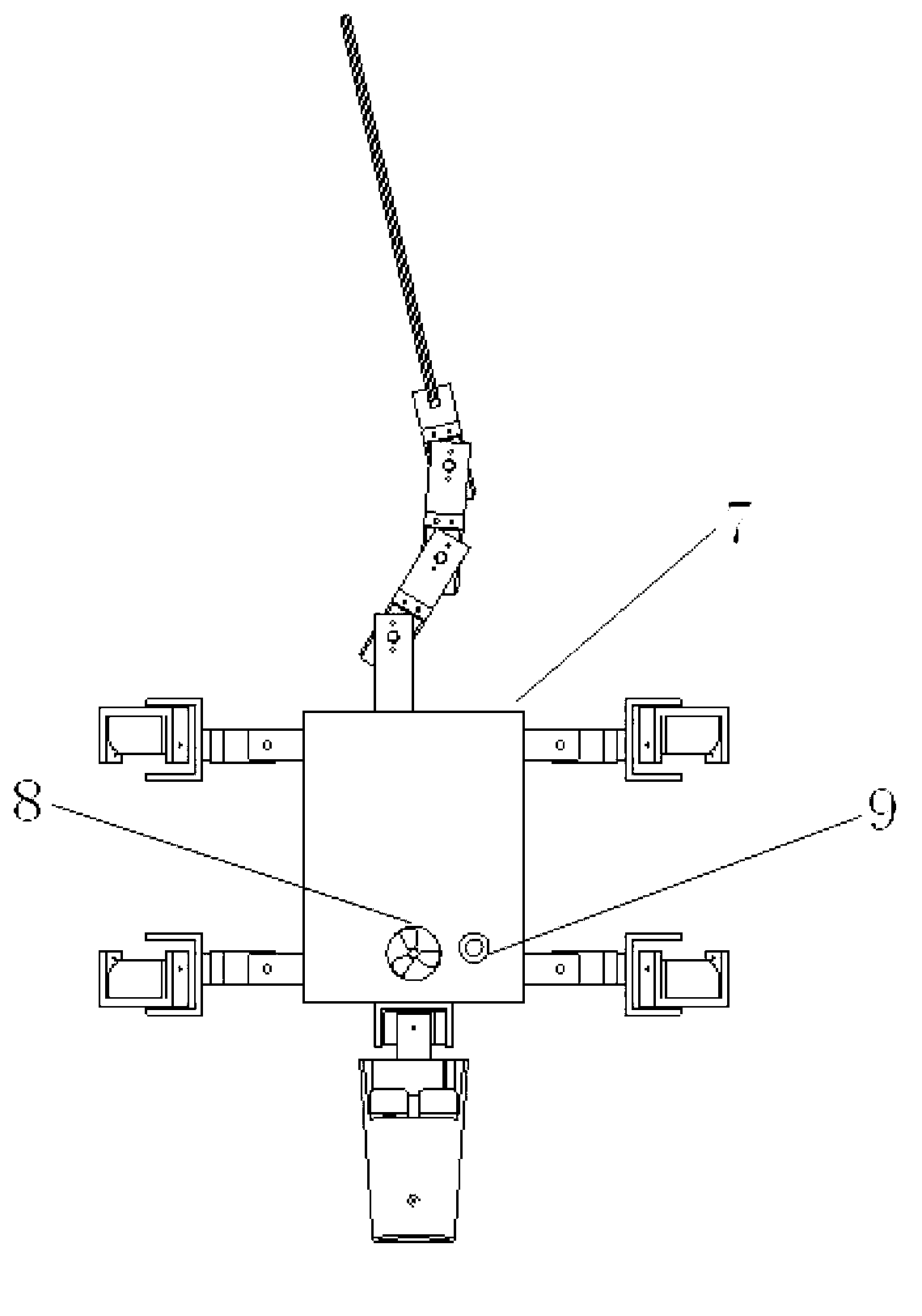 Intelligent biomimetic multifunctional robot crocodile