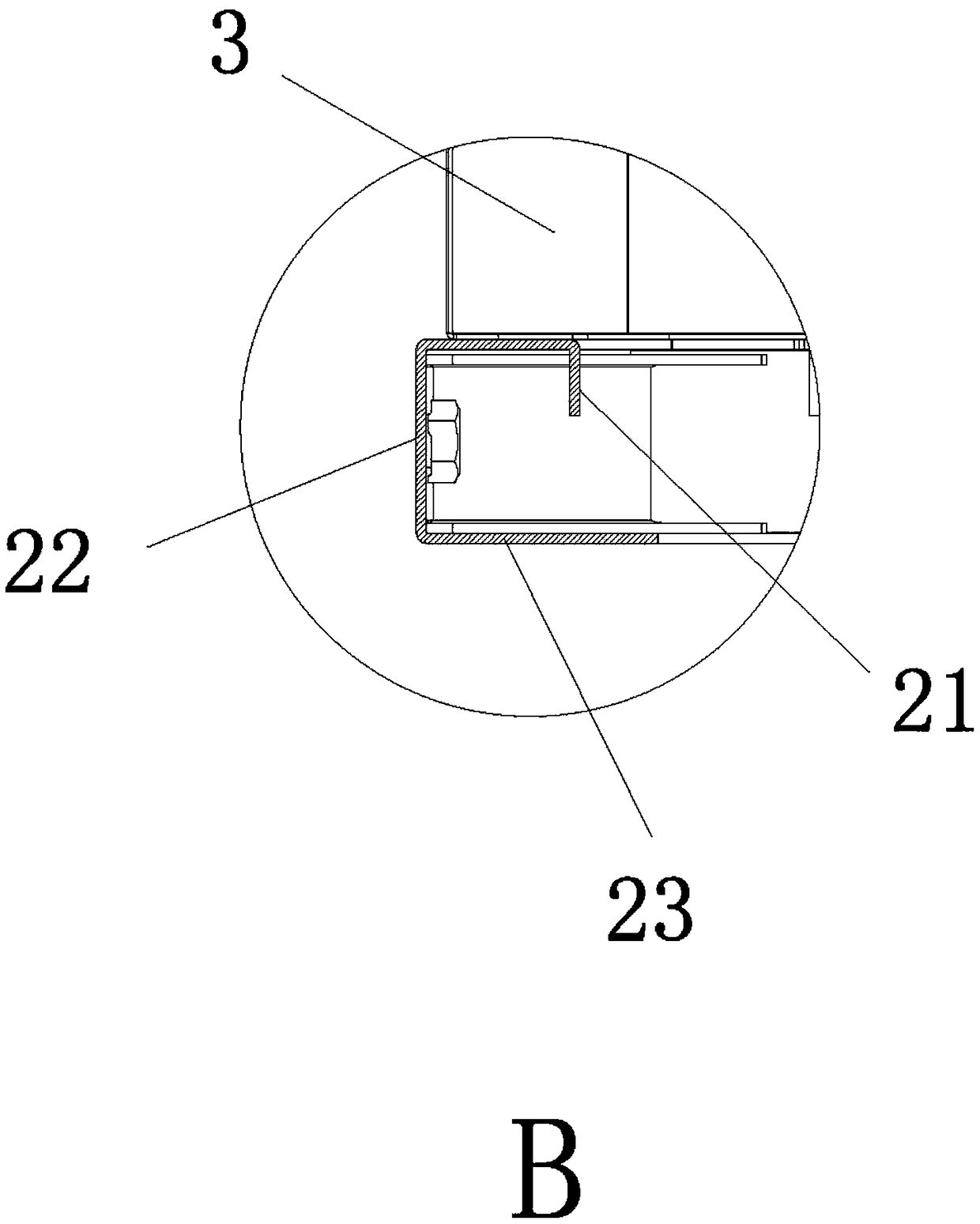 Water containing plate for heat exchanger