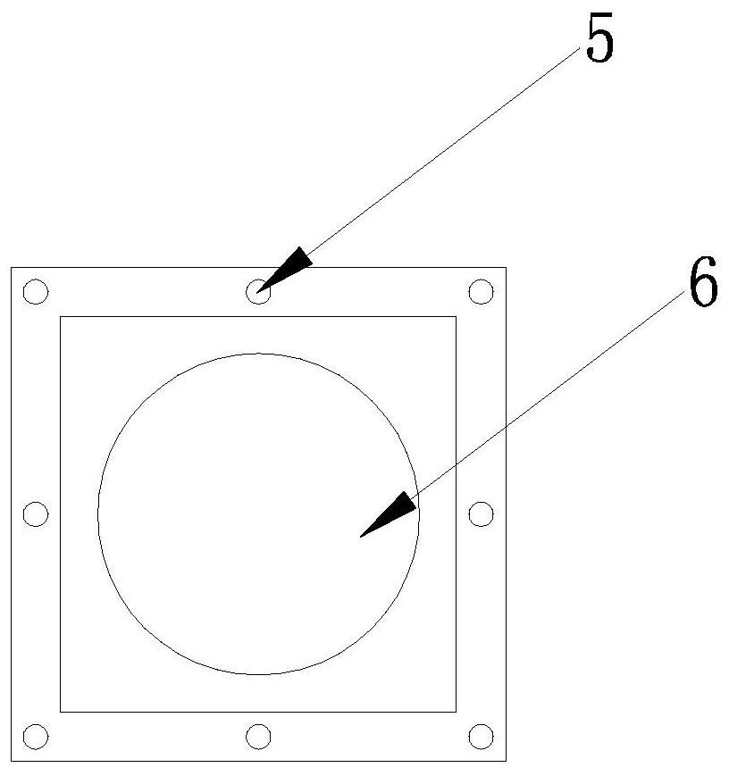 Anchor rod combined anti-floating system