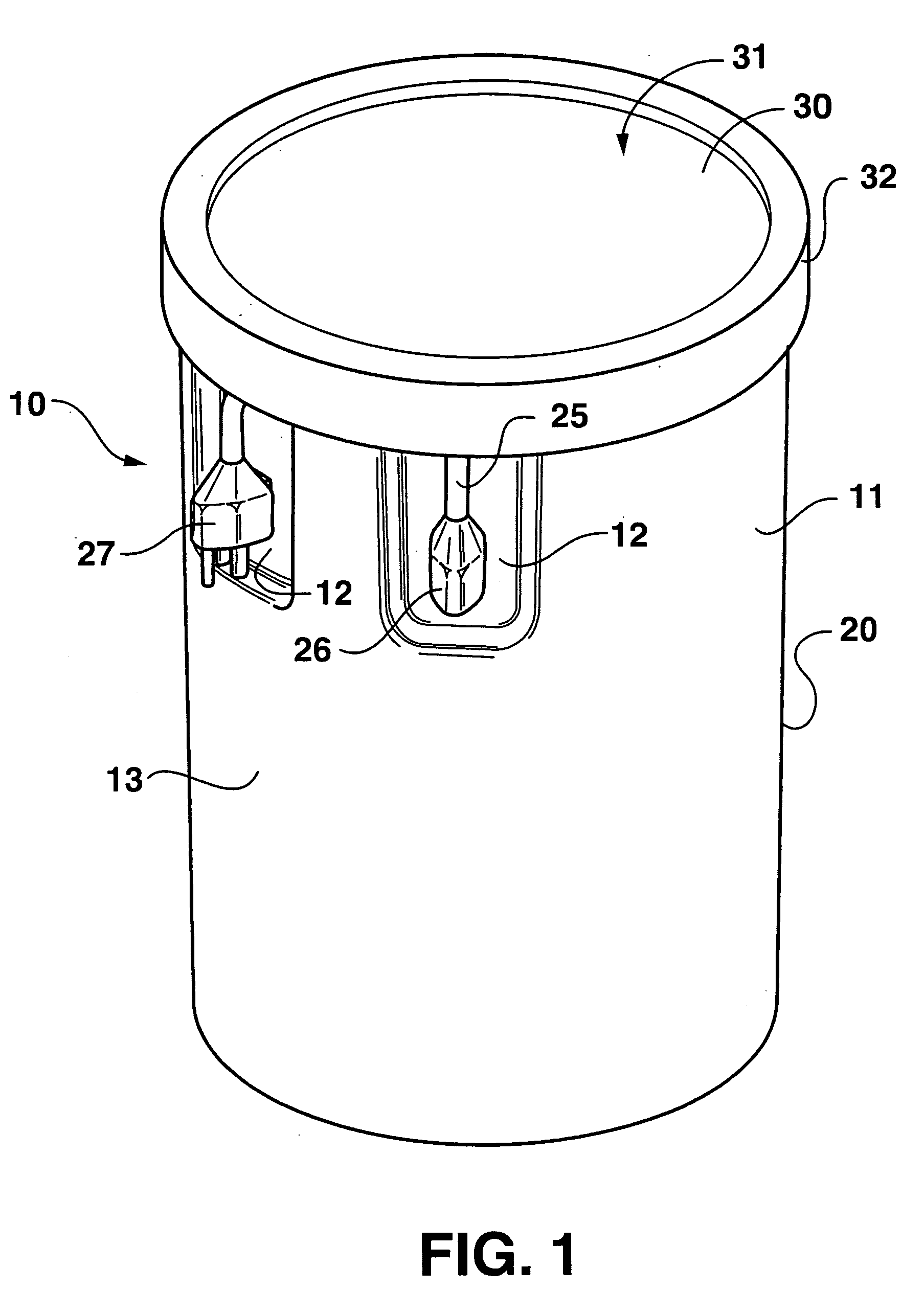 Electric extension cord storage device