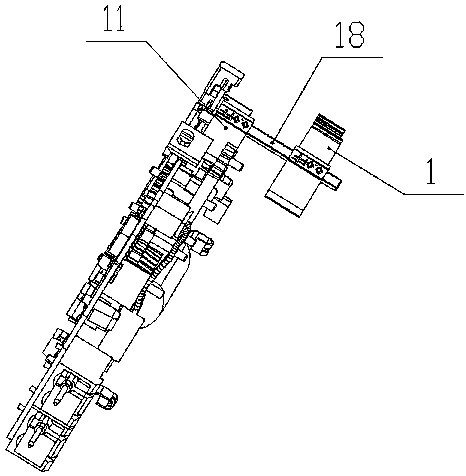 Small-sized direct-current circuit breaker with electric operation mechanism