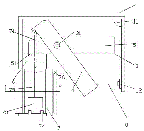 An automation equipment circuit board control cabinet with a lighting system