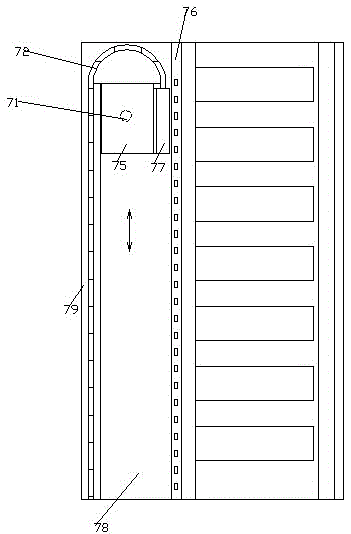 An automation equipment circuit board control cabinet with a lighting system