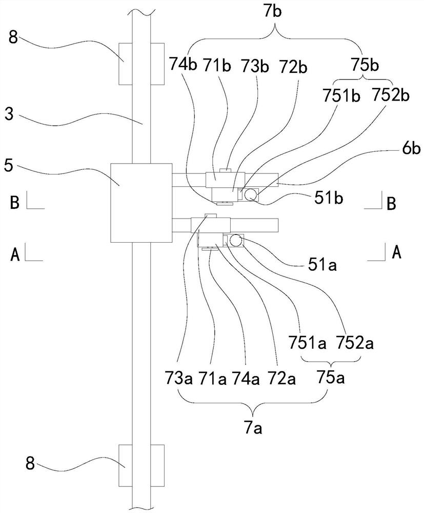 Ship body segment butt joint cutting device for segmented ship body