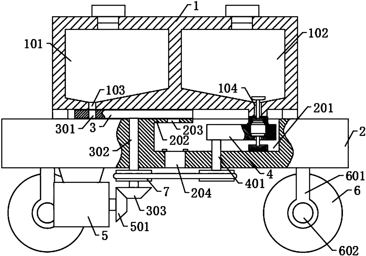 Sowing apparatus for vegetable plantation