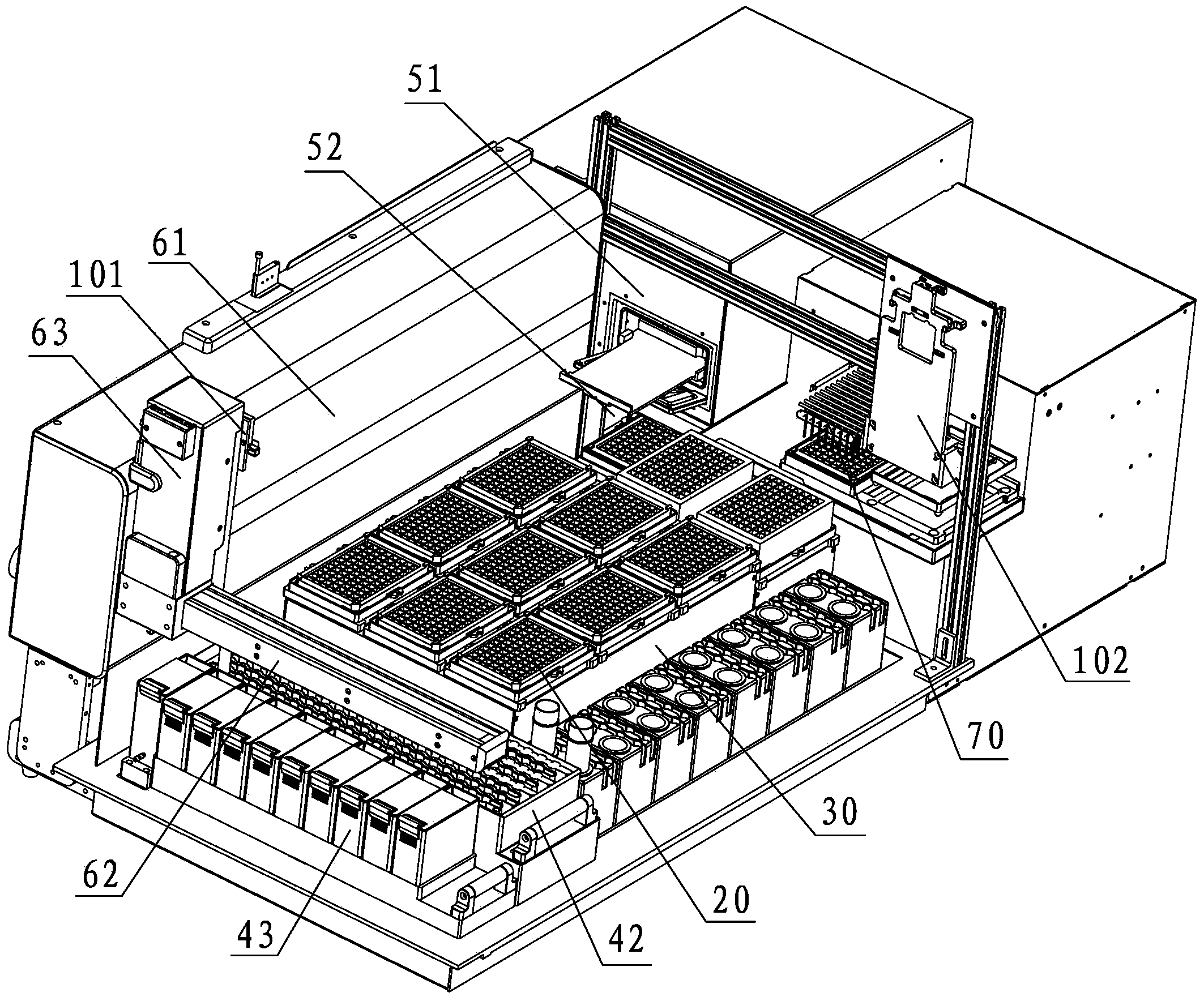 Fully-automatic chemiluminescence enzyme immunity analyzer