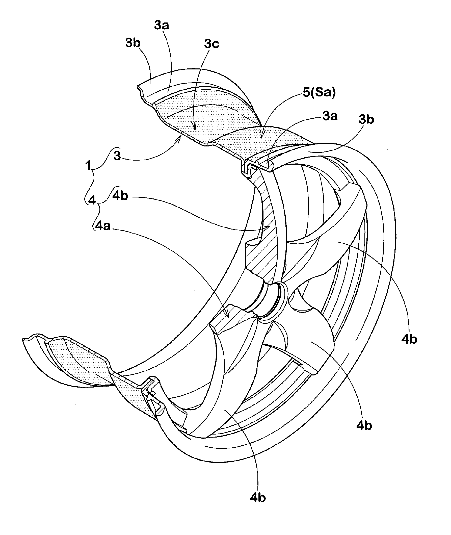 Wheel rim, and wheel and vehicle using same