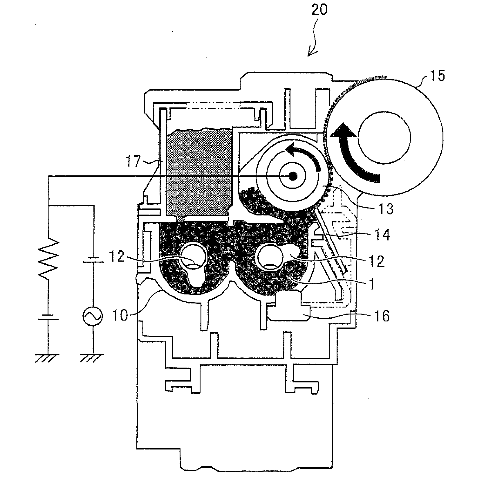 Carrier, developer, development device, image forming apparatus and image forming method