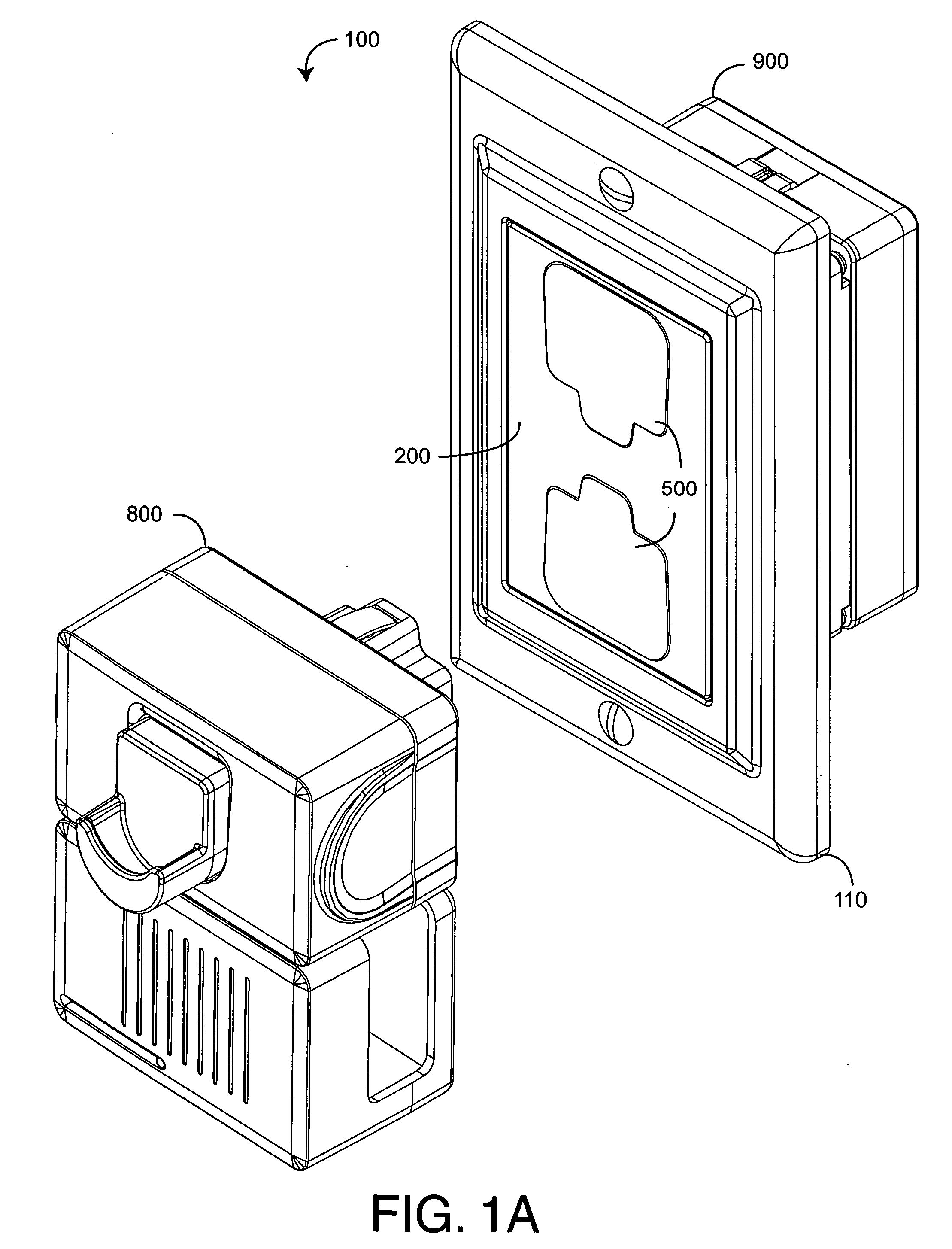 Safety outlet module