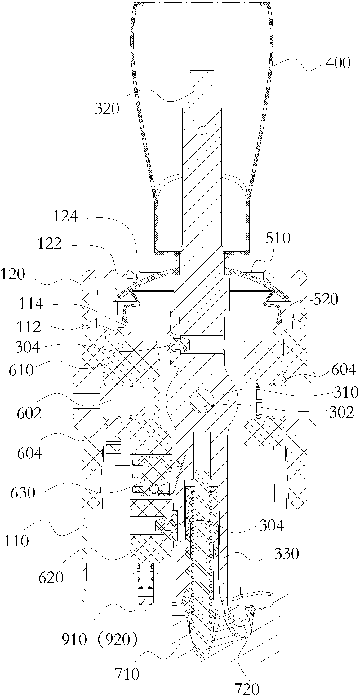 Electronic shifter and car