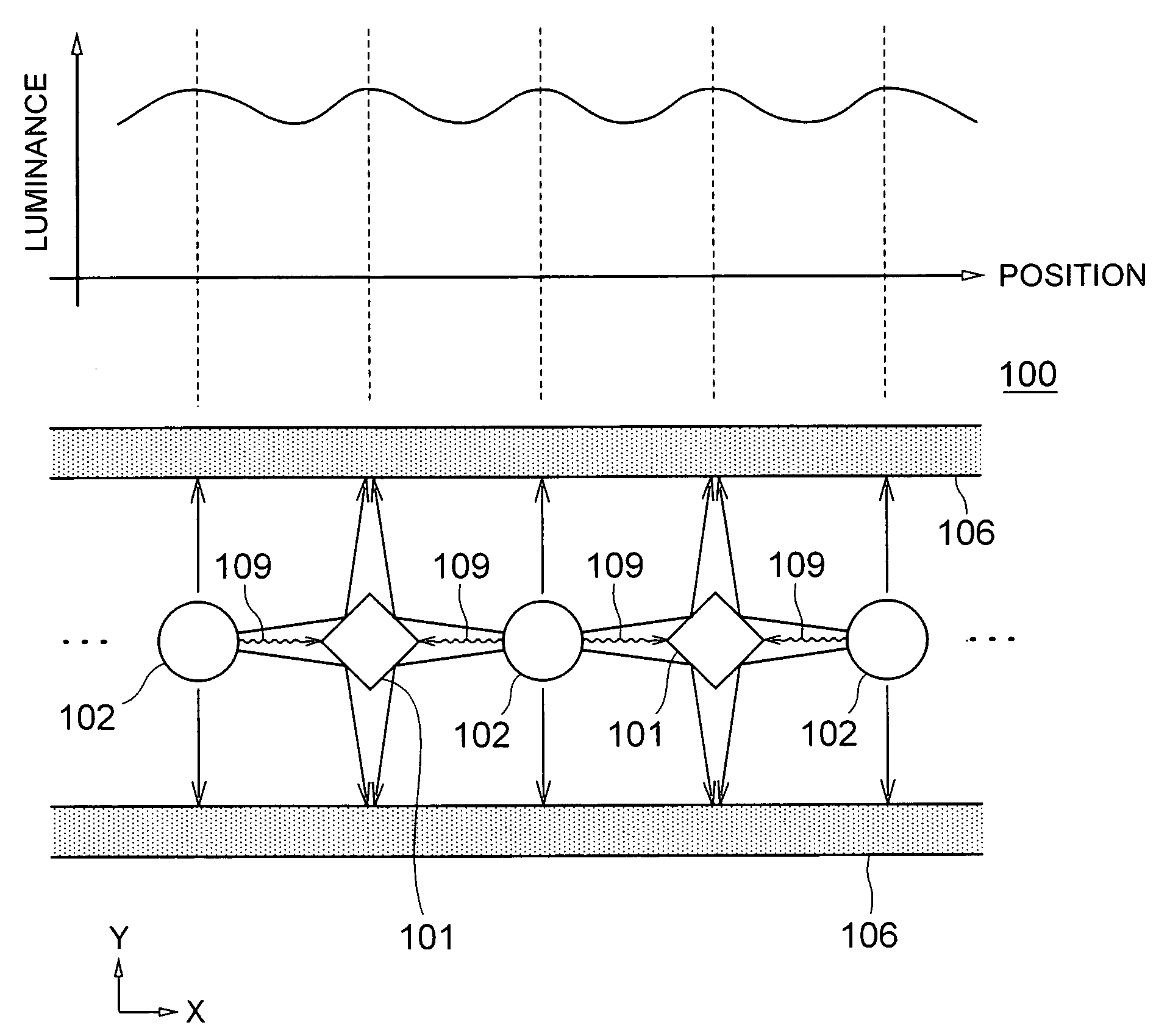 Backlight unit in a liquid crystal display device