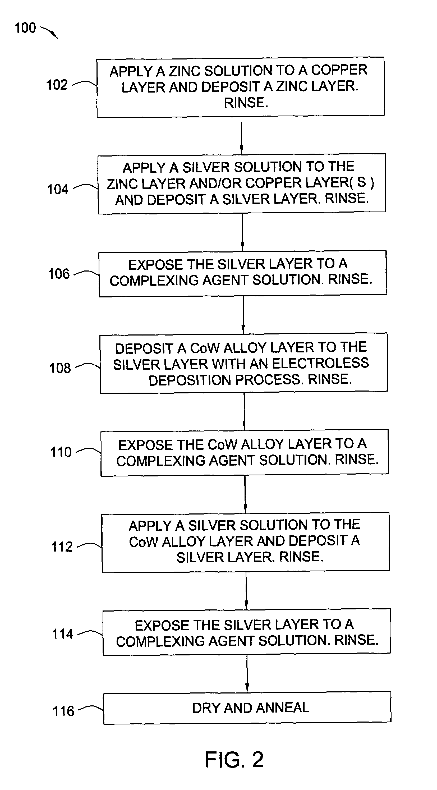 Silver under-layers for electroless cobalt alloys