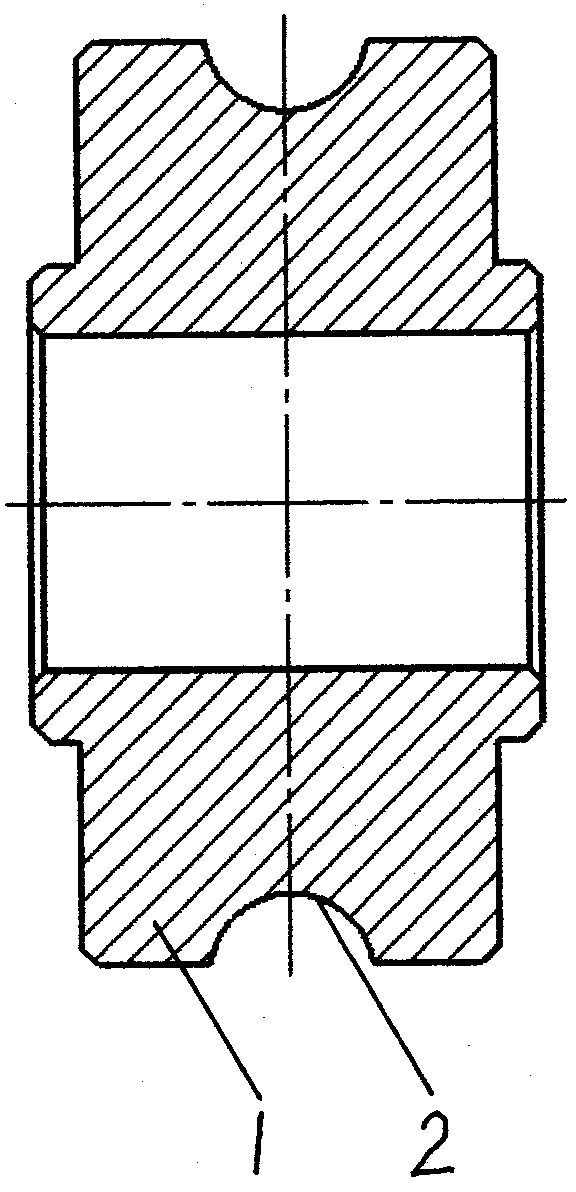 Process for manufacturing shielding soft cable with two-core semicircular conductor for communication power supply