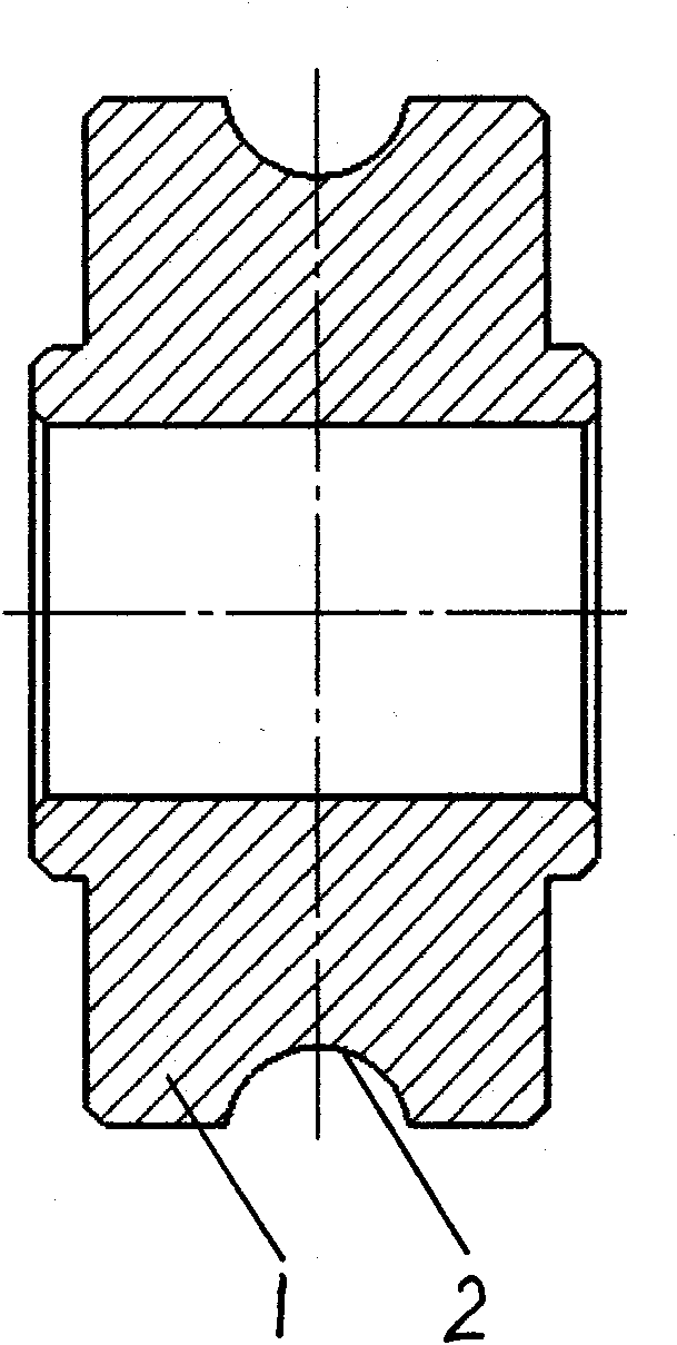 Process for manufacturing shielding soft cable with two-core semicircular conductor for communication power supply