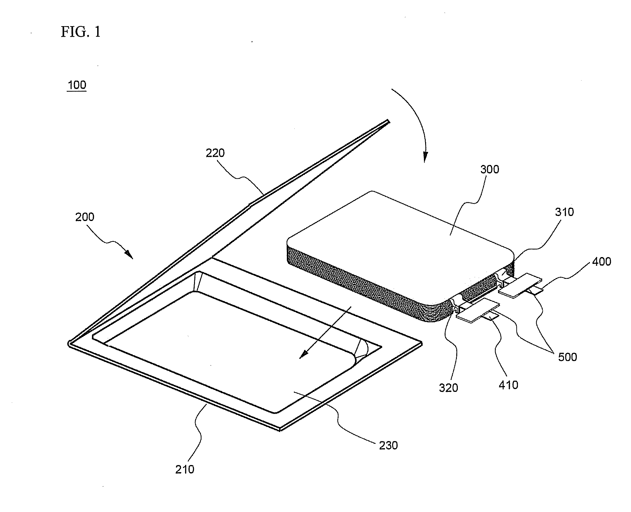 Electrode assembly prepared in longitudinal folding manner and electrochemical cell employing the same