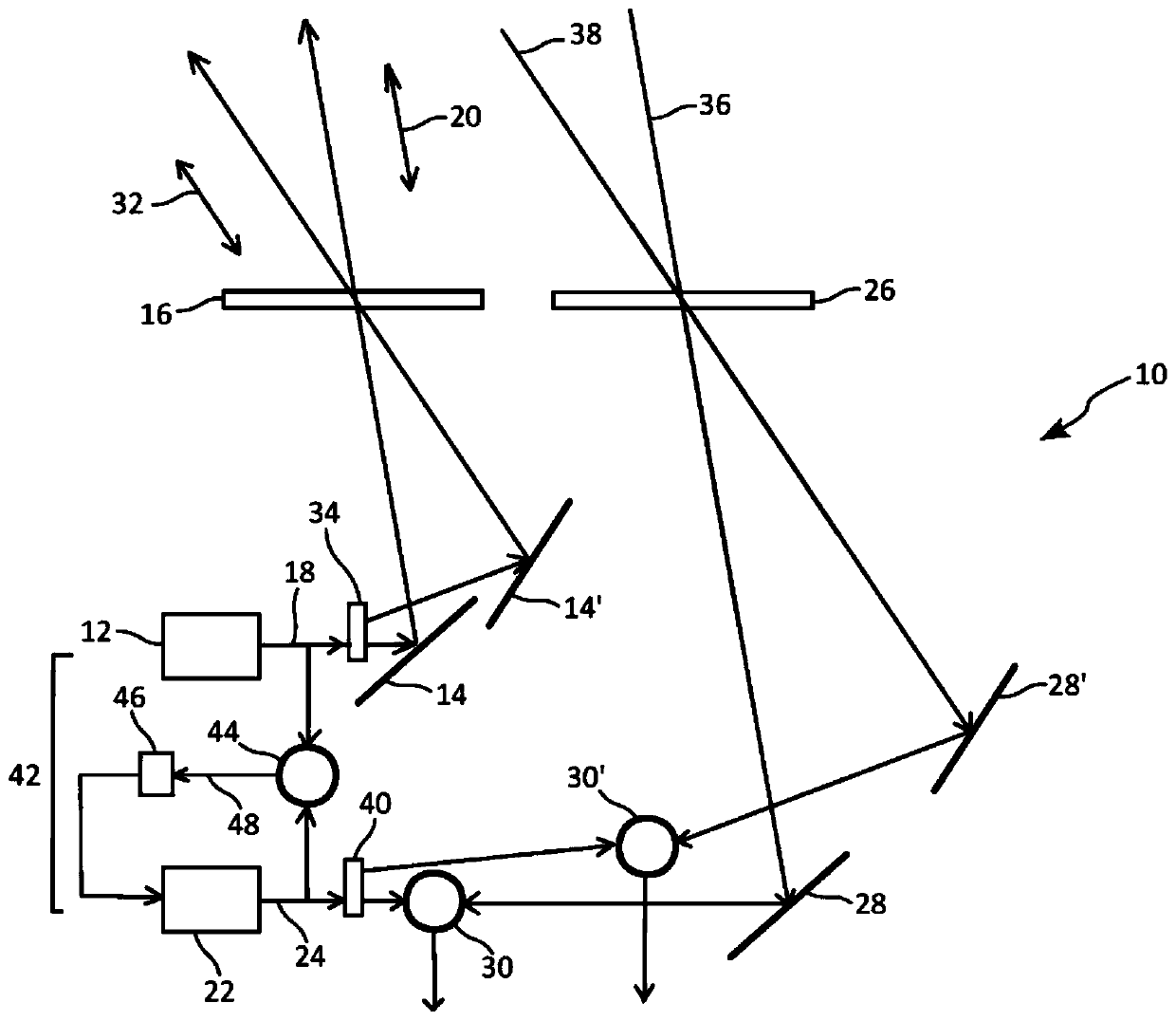 A cw lidar wind velocity sensor for operation on a stratospheric vehicle