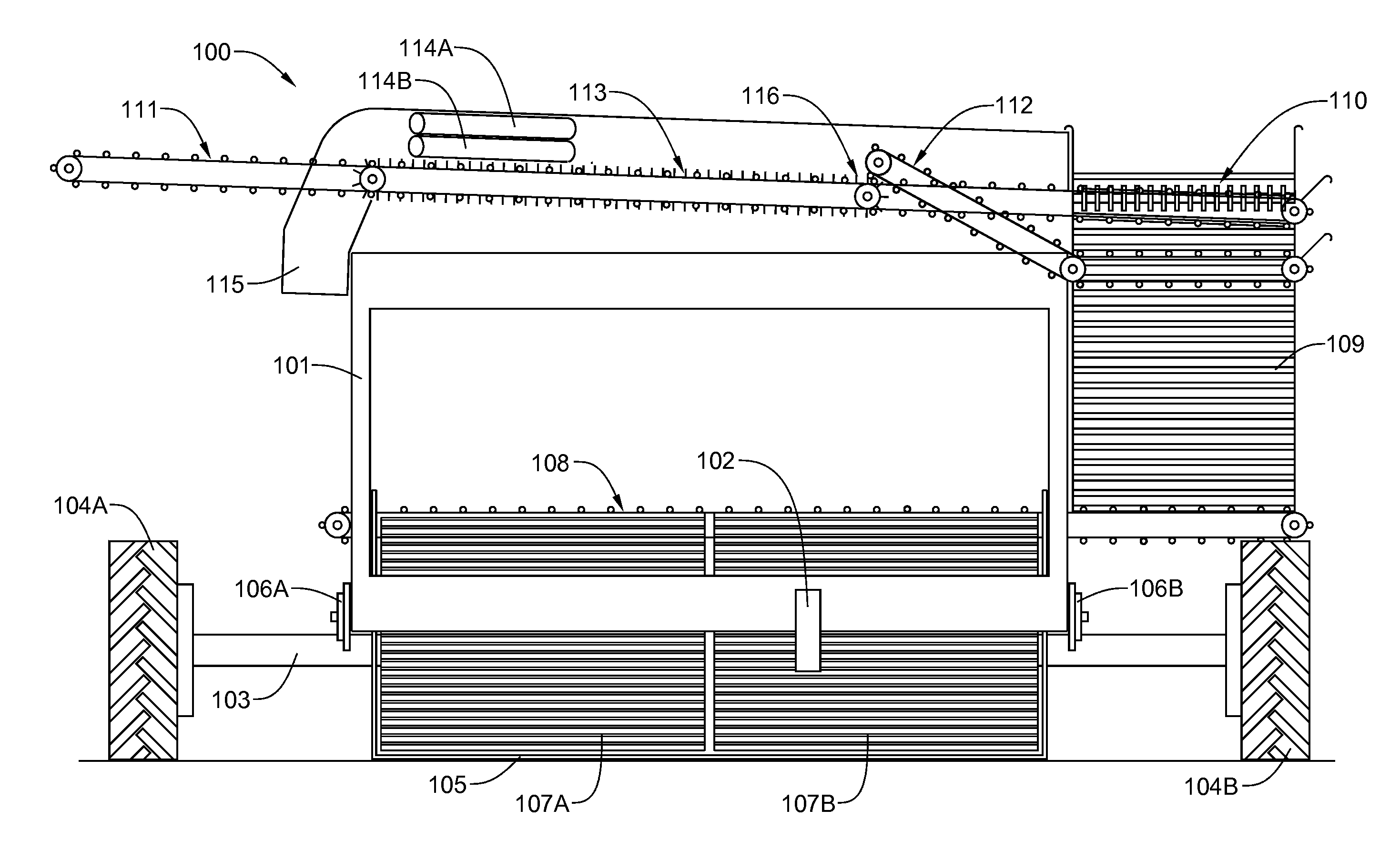 Cleaning and separation system for tubers