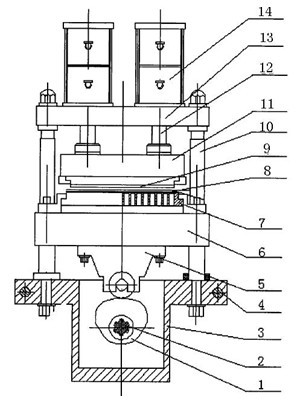 Heat sealing mechanism of tongue depressor packaging machine