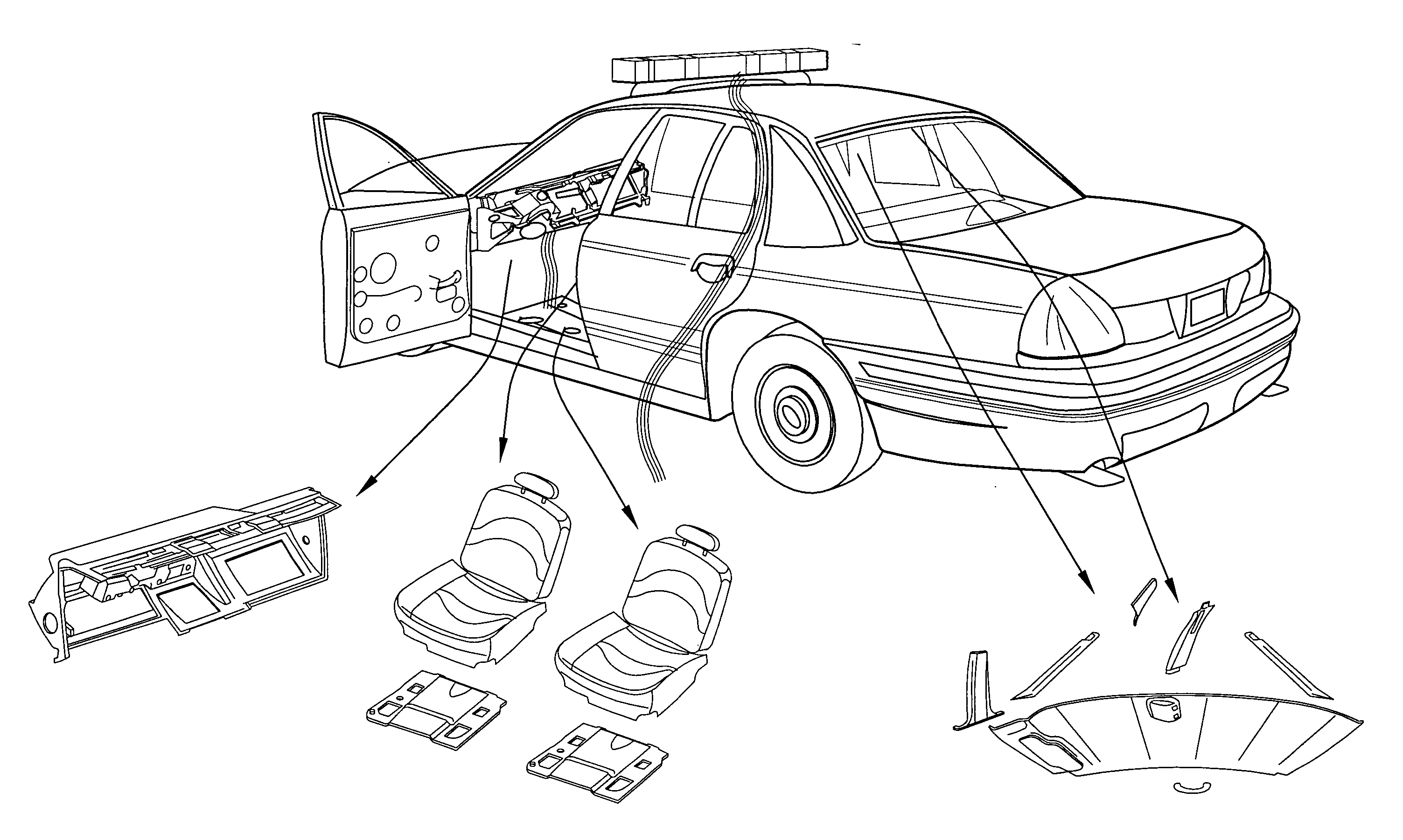 Method and apparatus for communicating control and other information over a power bus