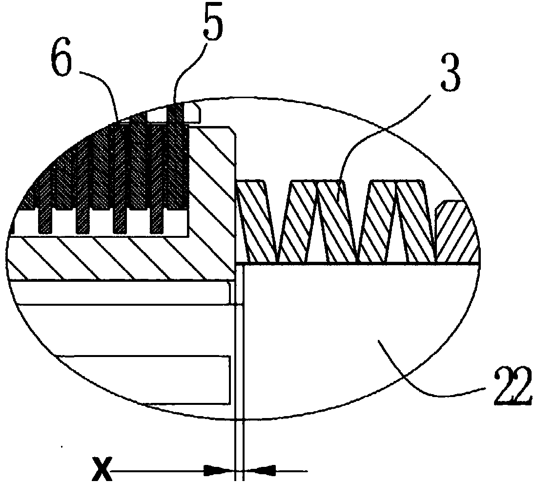 Electric motorcycle inner rotor motor friction plate self-adaptive automatic separation drive assembly