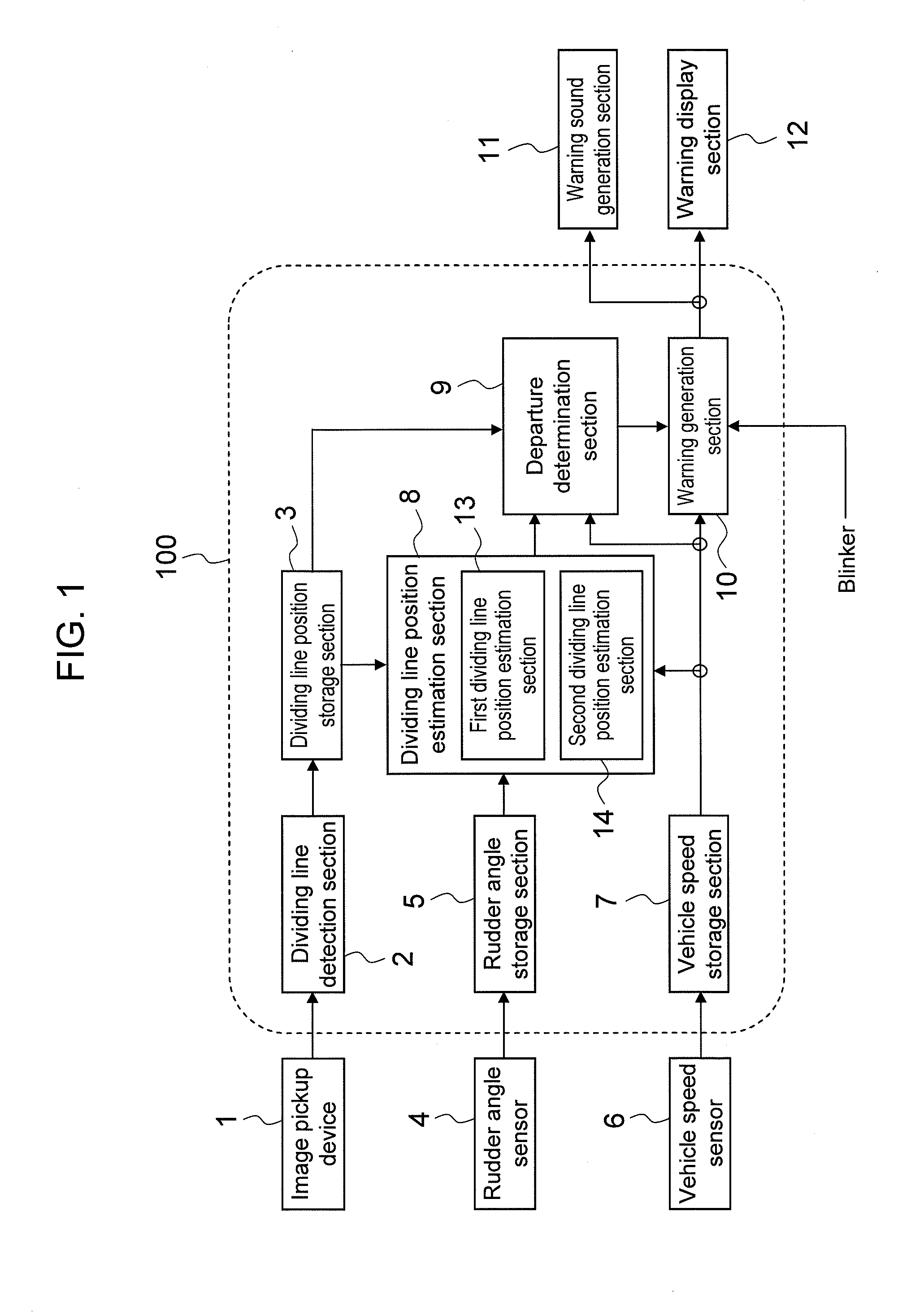 Lane Departure Warning Apparatus and Lane Departure Warning System