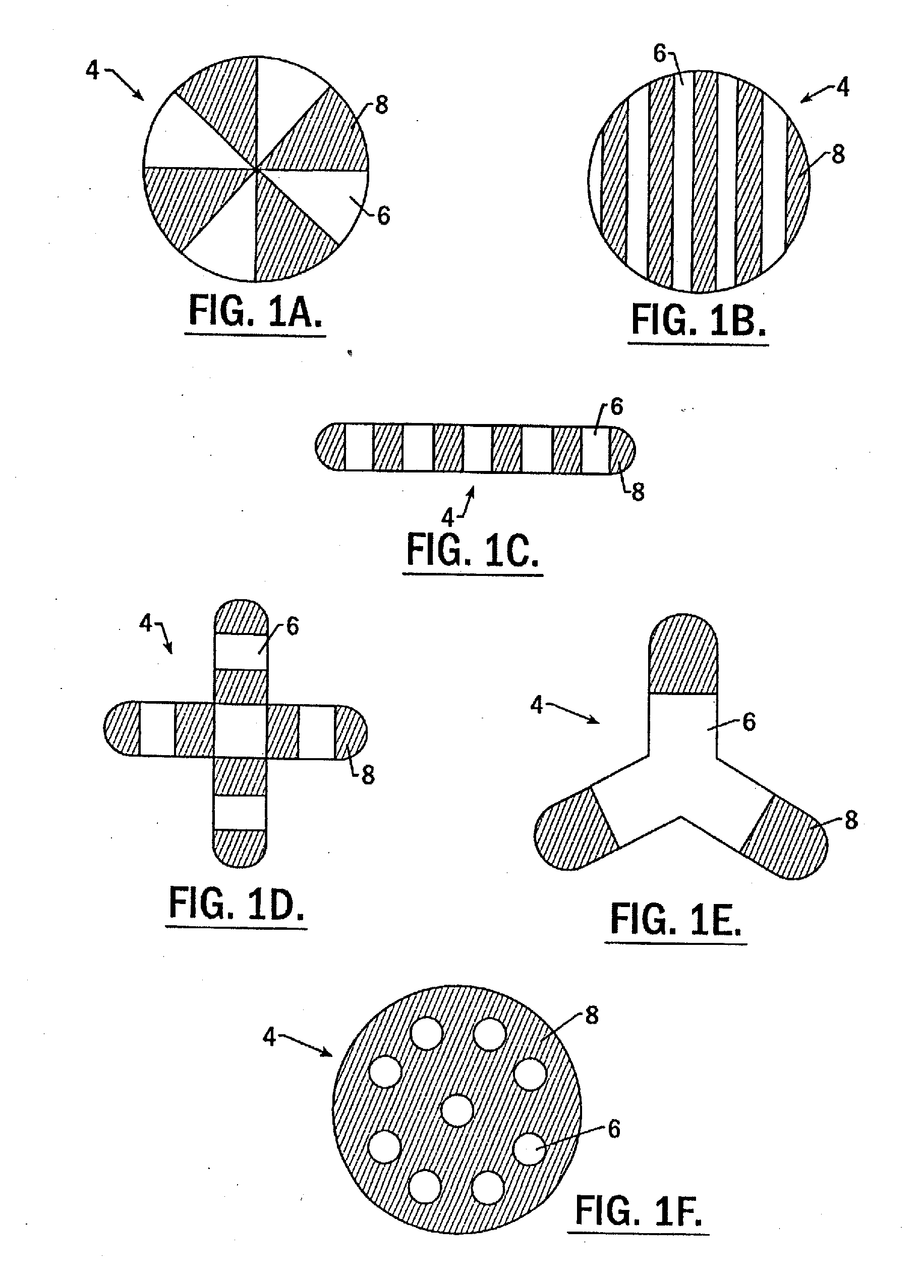 Soluble Microfilament-Generating Multicomponent Fibers